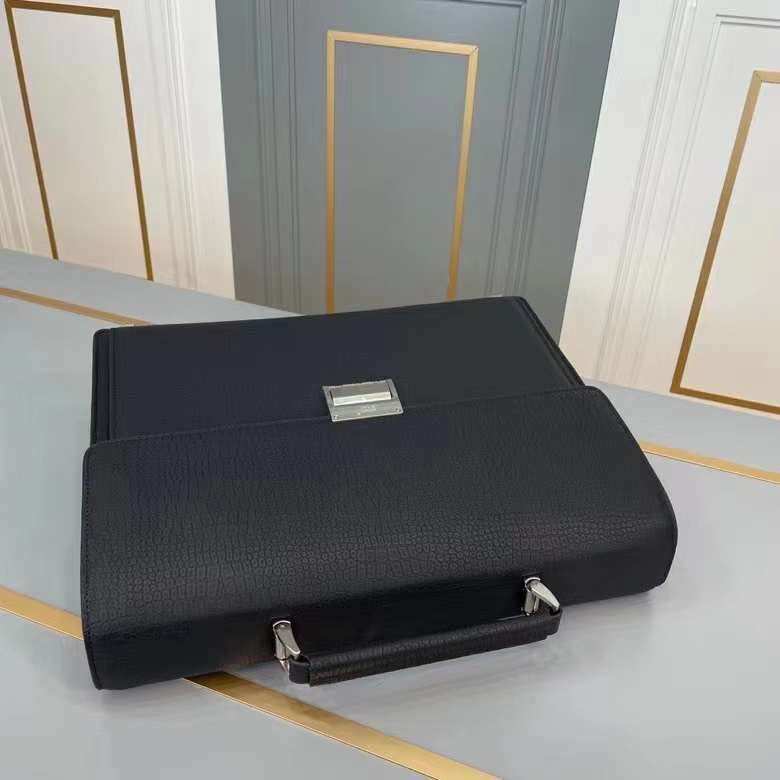 Cặp Da Khóa Số Da Bò Siêu Sang San Leather 9812.