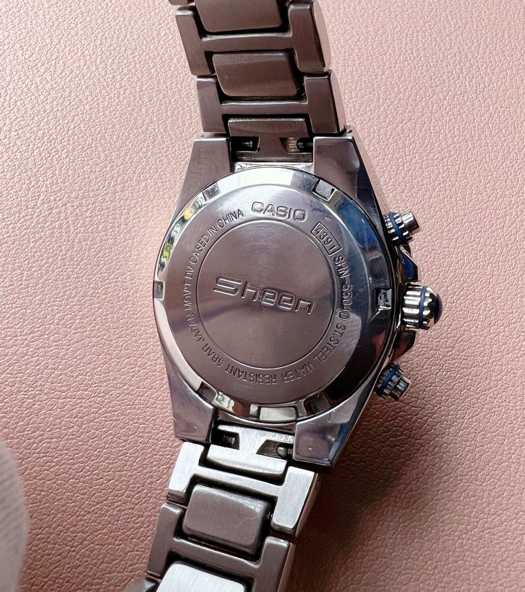 Casio Sheen cao cấp 33mm