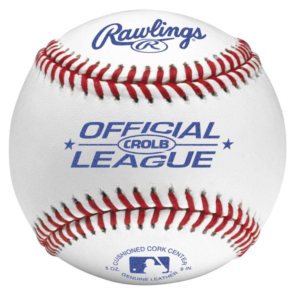 Rawlings Crolb Da Bò Chuyên Nghiệp 9 Inch Kiểu Cứng Bóng Chày Lõi Bóng Chày Dùng Trong Luyện Tập Thi Đấu