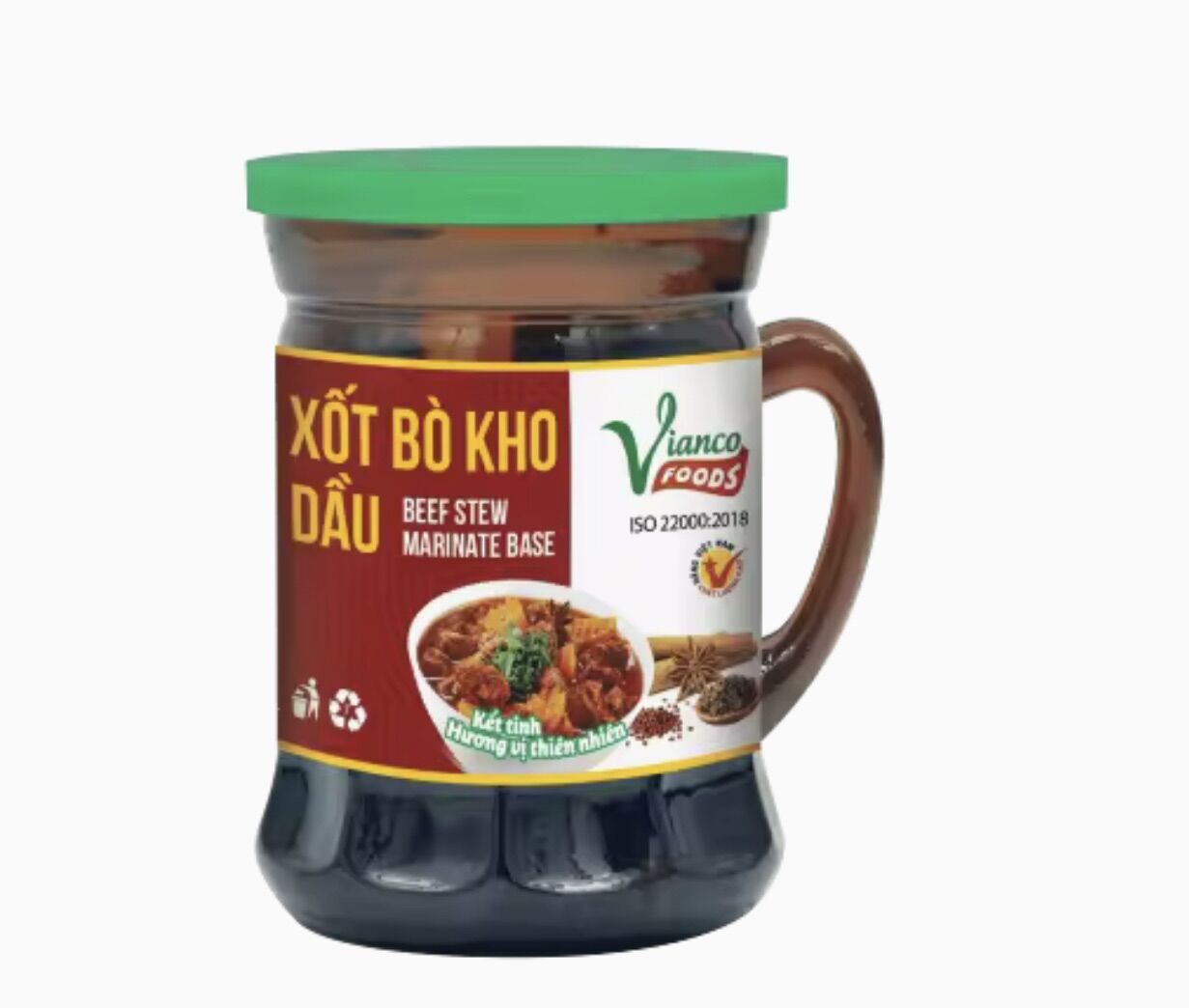 Xốt bò kho dầu vianco - hũ 50g