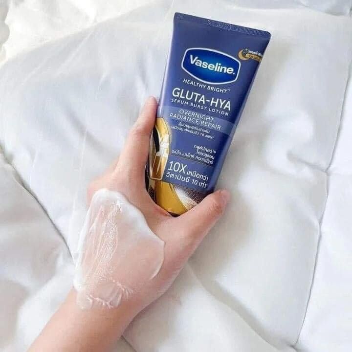 Vaseline Gluta Hya Night Cream 330ml Thailand