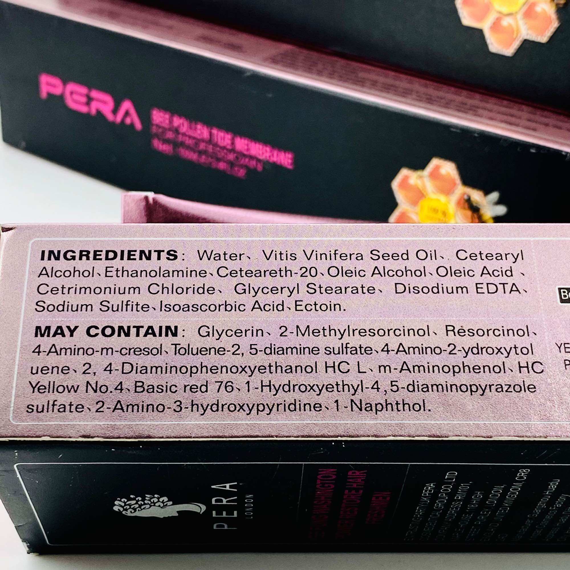 Màu nhuộm tóc cao cấp PERA 100ml