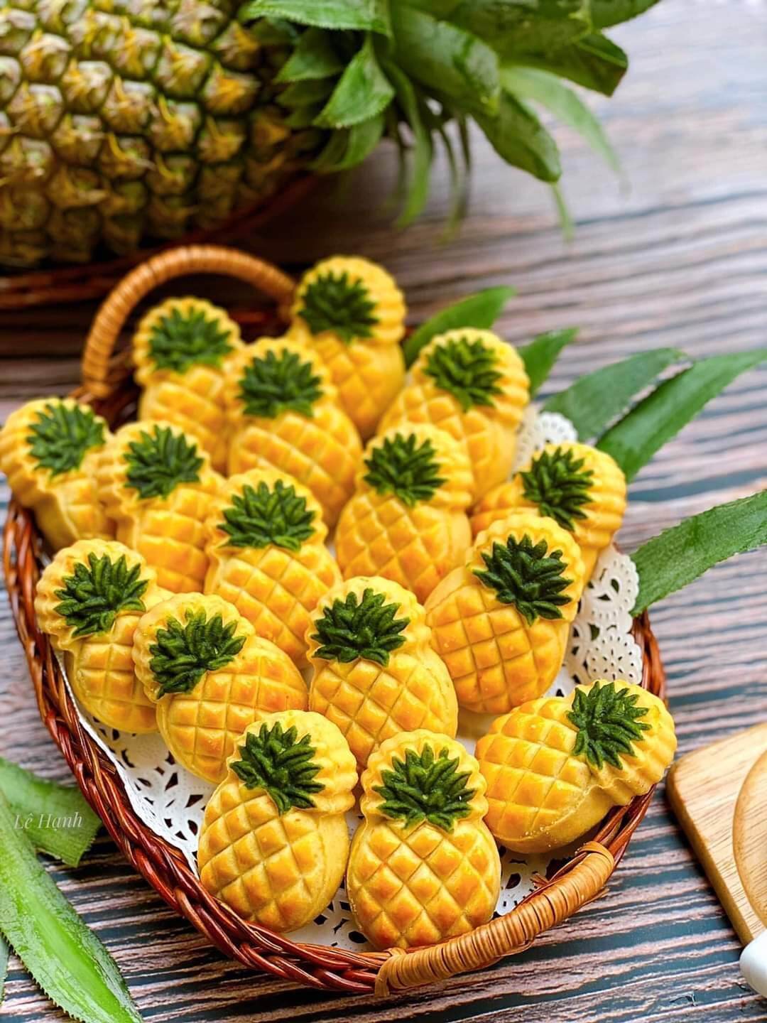 10 chiếc Bánh Dứa Handmade