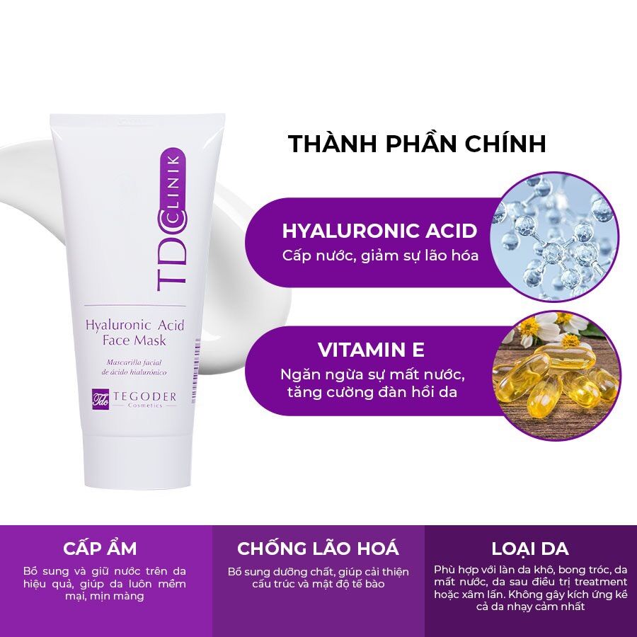 [Cam kết chính hãng] Mặt nạ cấp ẩm , phục hồi Tegoda