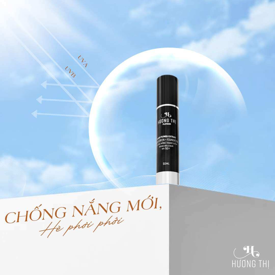 Kem Chống Nắng Trang Điểm Hương Thị 30ml