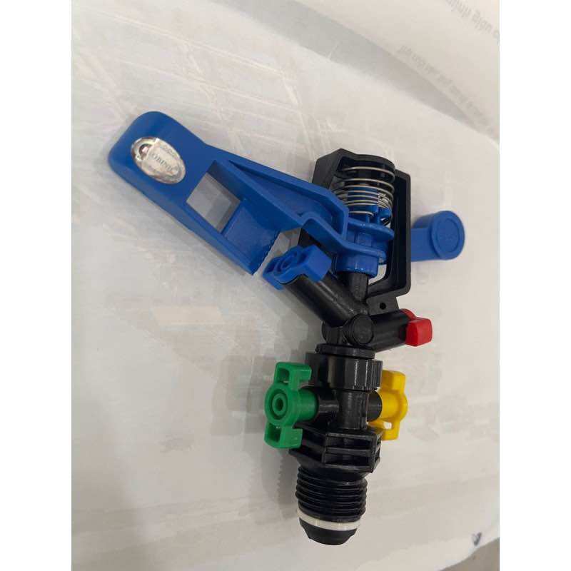 Béc tưới phun mưa cánh đập phi 21 BB 933 ( kèm 2 họng phun thay đổi lưu lượng nước )