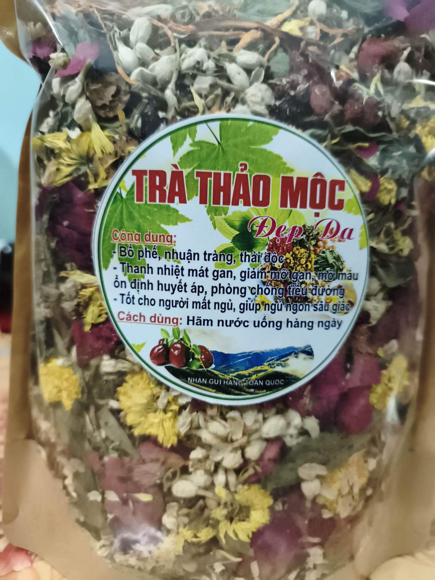 Trà Thảo Mộc Sapa - Lào Cai túi 500 gram