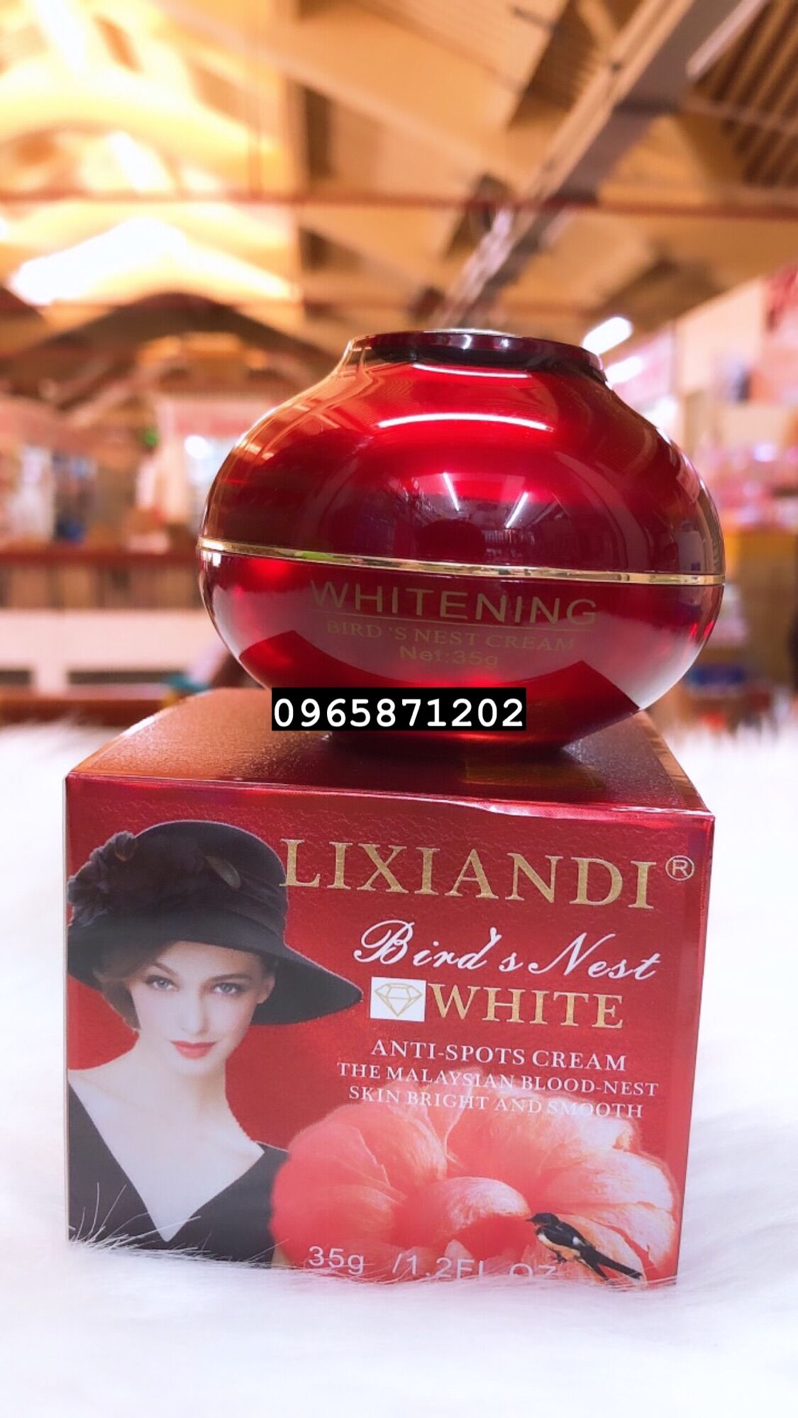 Kem Nám Huyết Yến Đỏ Lixiandi Thái Lan