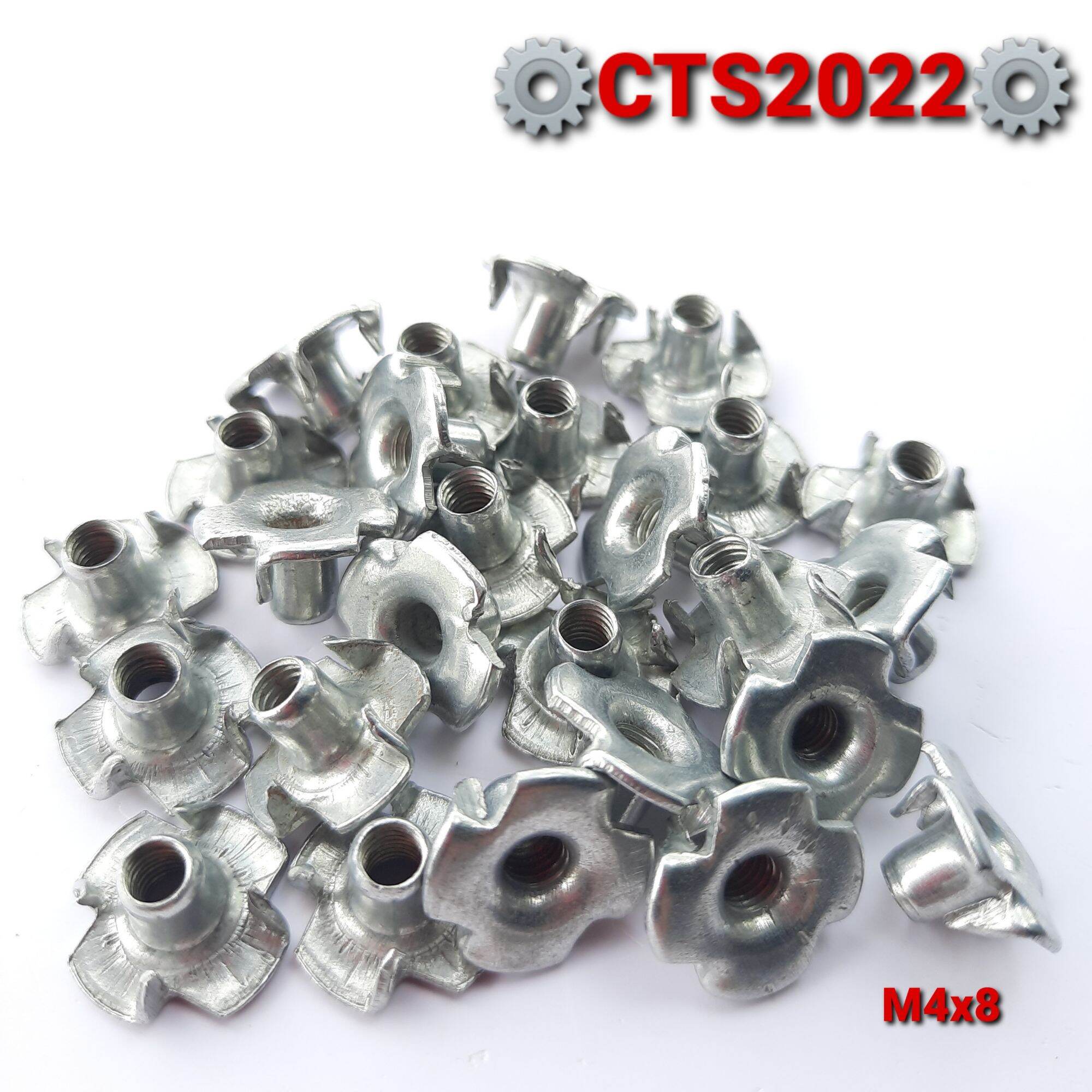 Set 5 Ốc cấy M4x8 chuyên dụng cho đồ gỗ