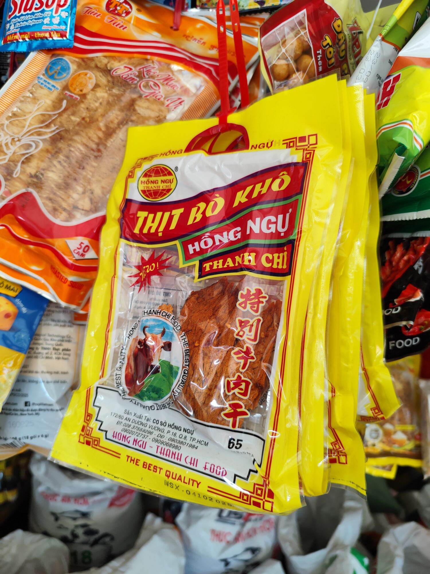 Thịt bò khô Hồng Ngự Thanh Chì