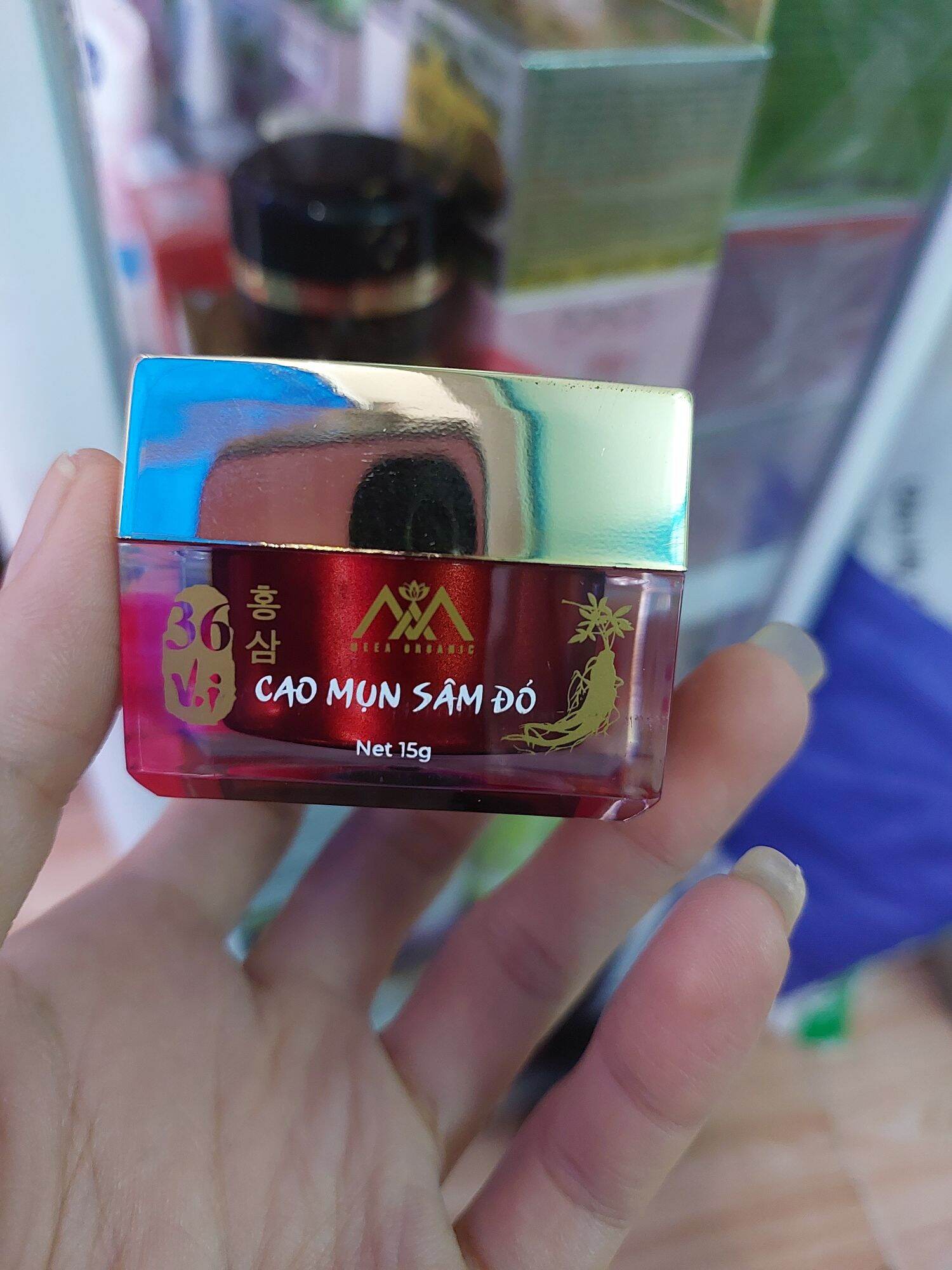 Cao mụn sâm đỏ 15gr