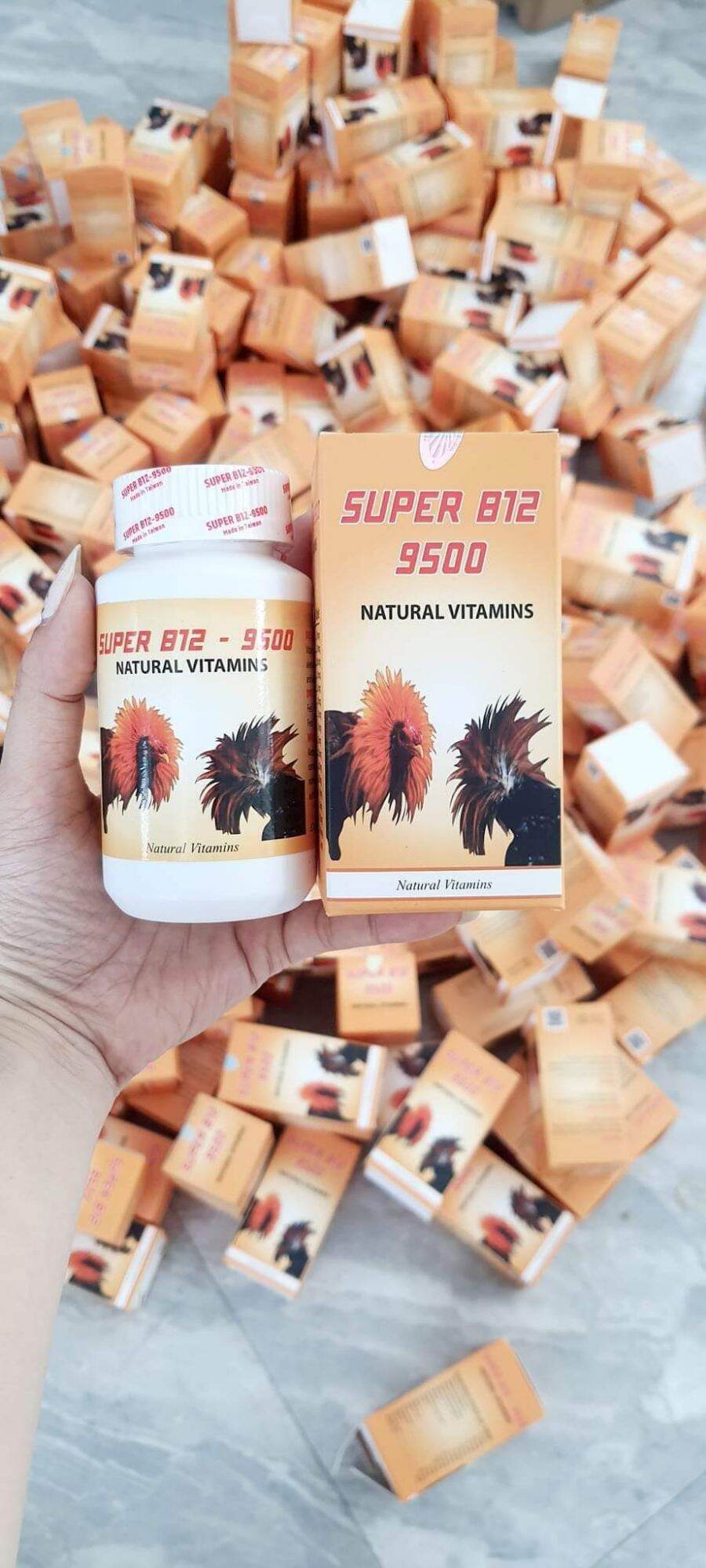 Hủ 100 viên B12 9500 tăng bo cho gà