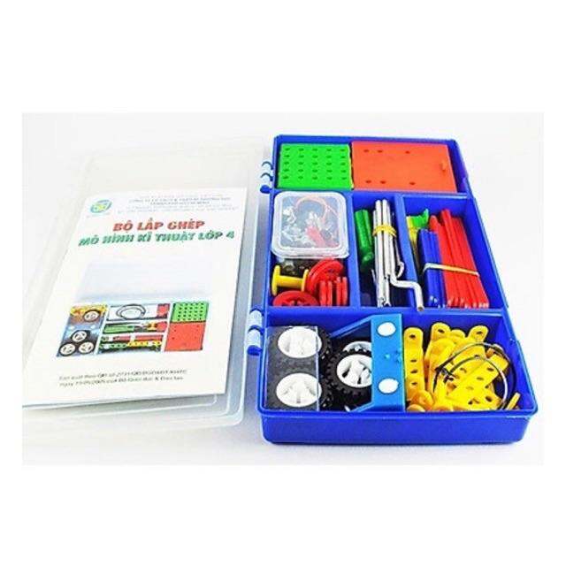 Bộ lắp ghép mô hình kĩ thuật lớp 4/ lớp 5