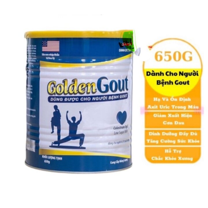 Sữa Golden gout sữa non dành cho người bệnh gout