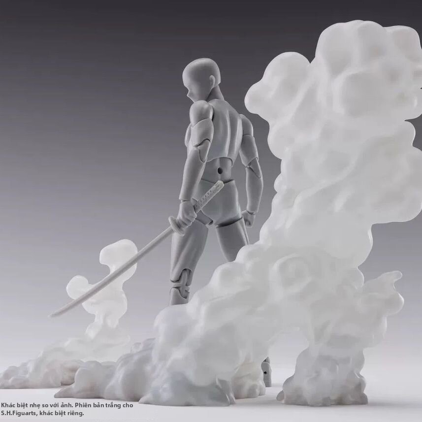 Cloud Effect Smoke Mùa Hè 1/12 Human Doll Toy Model Versatile Handmade Cloud Effect Mùa Hè Đồ Chơi Tùy Chỉnh Đồ Trang Trí