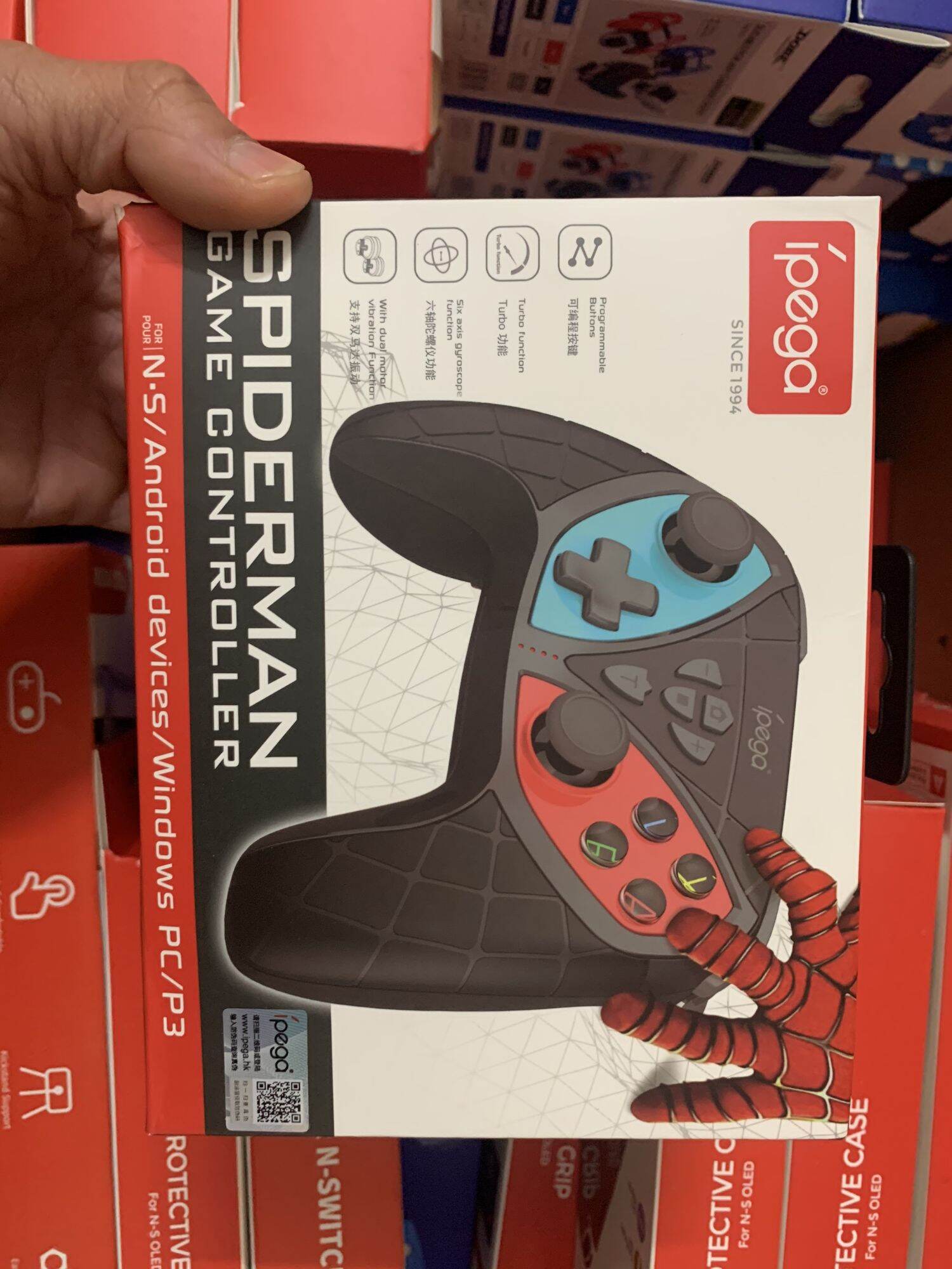 tay cầm ipega Pro Spider Man cho Nintendo Switch Oled v1 v2 Lite...