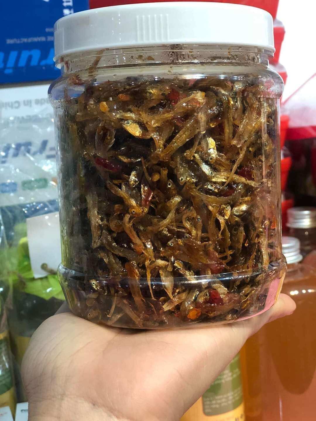 cá cơm rim