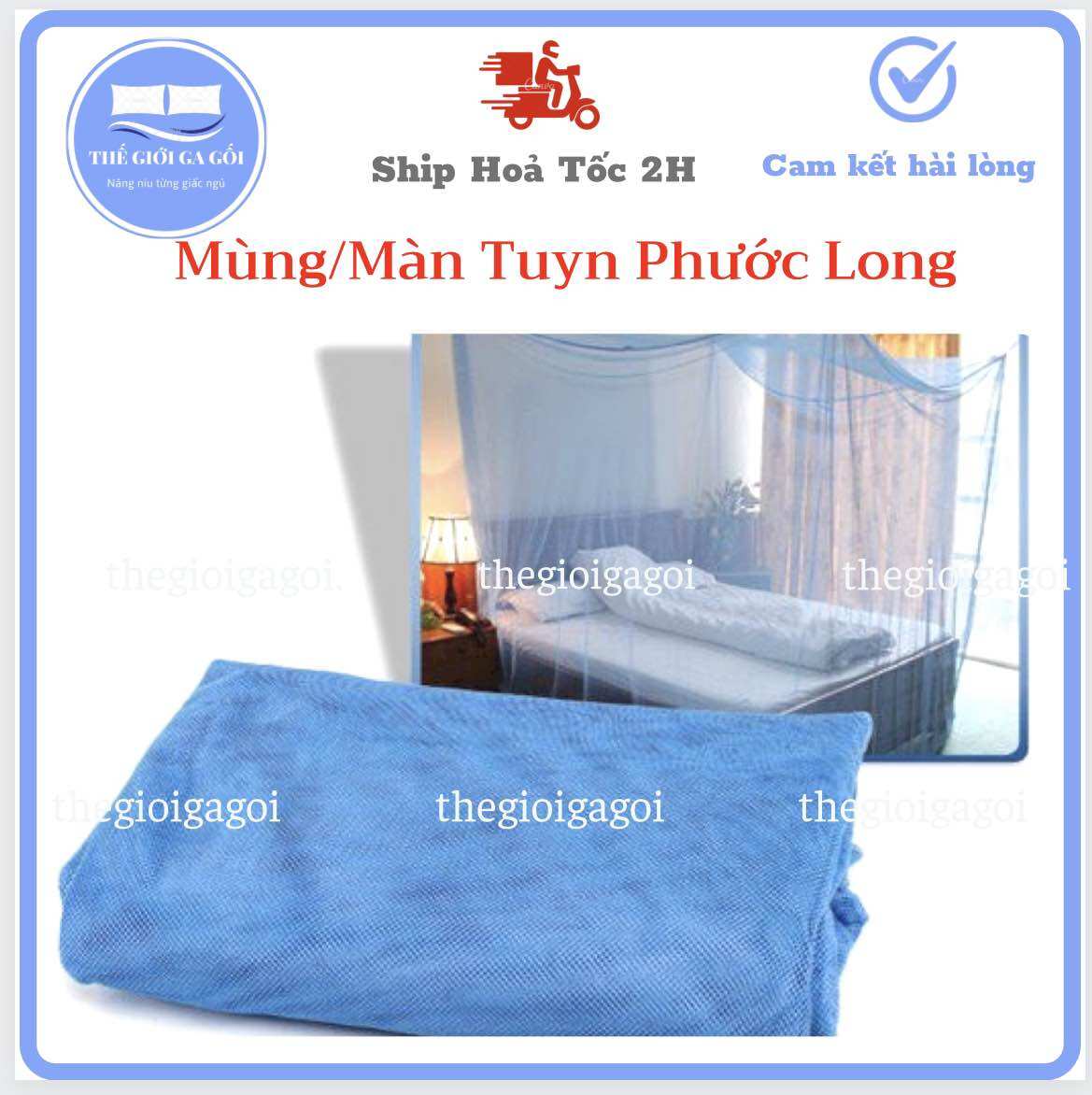 Mùng Tuyn Cao Cấp loại 1 đủ size