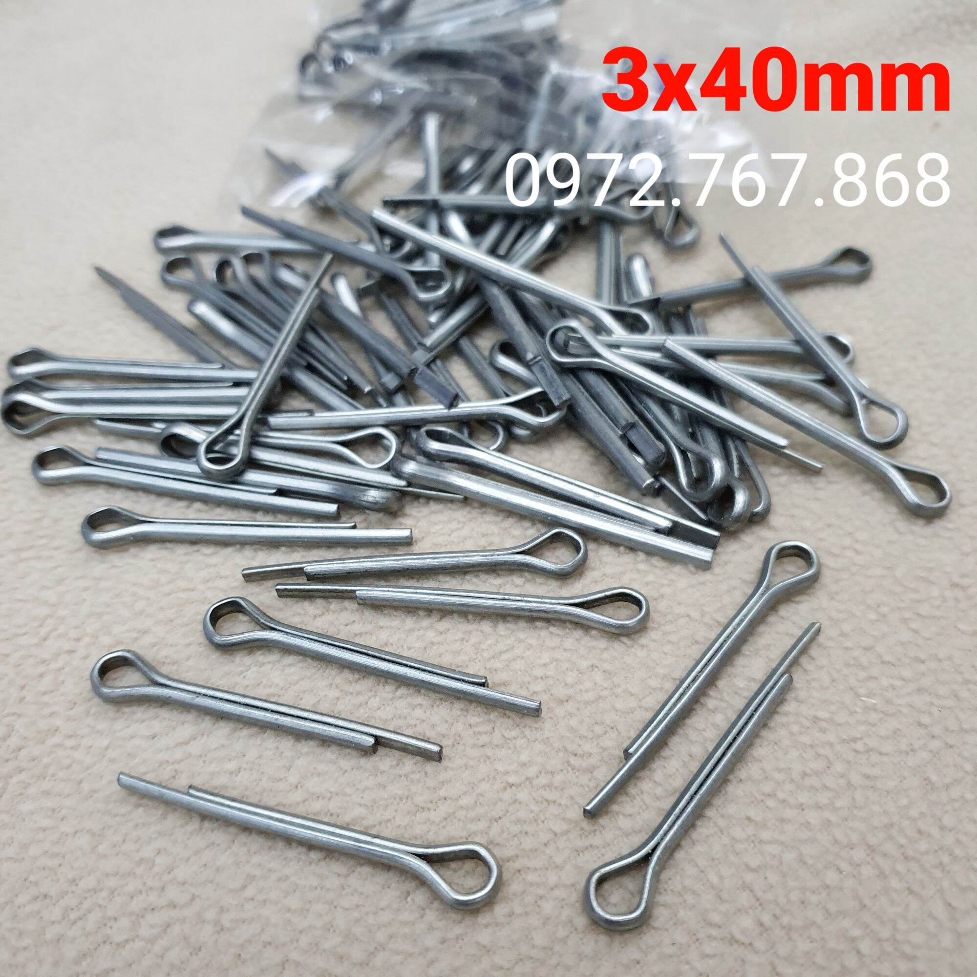 Chốt chẻ 3x40mm (gói 100 cái)