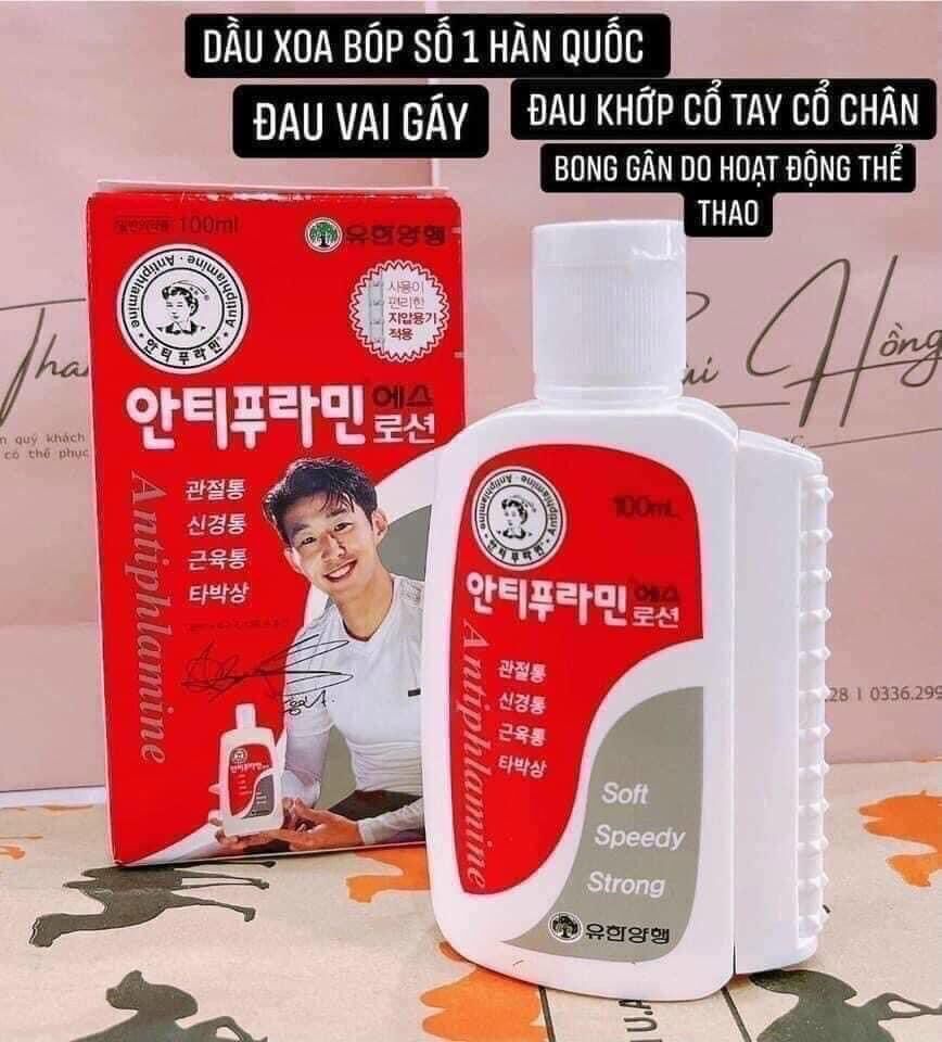 Dầu xoa bóp hàn quốc 100ml
