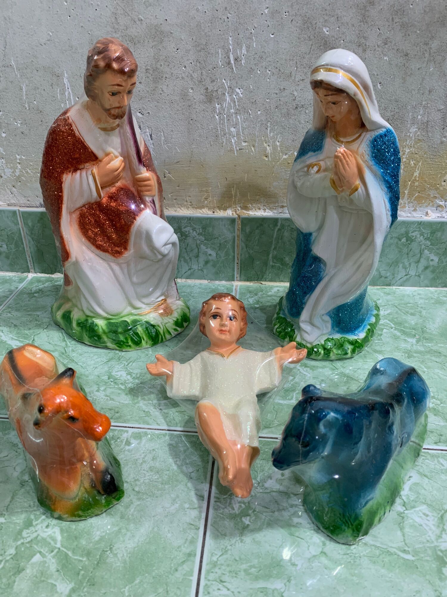 Tượng chúa giáng sinh 30cm / 5 tượng