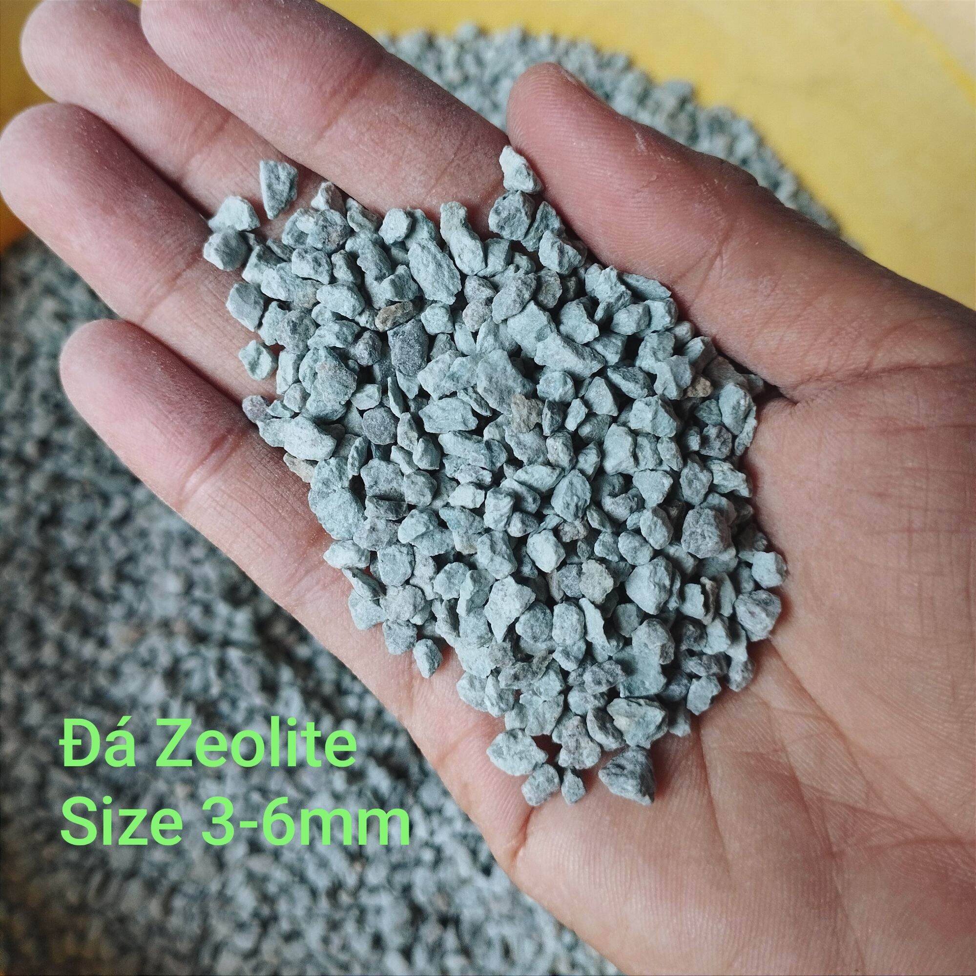 Đá zeolite trồng sen đá size 3-6mm