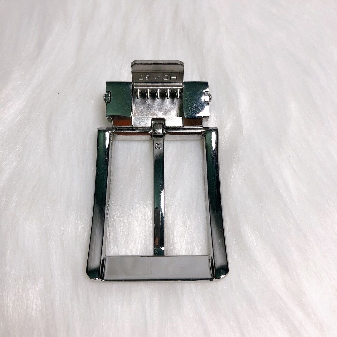 Mặt khóa thắt lưng (đầu dây nịt), mặt kim, bản rộng  3.5cm