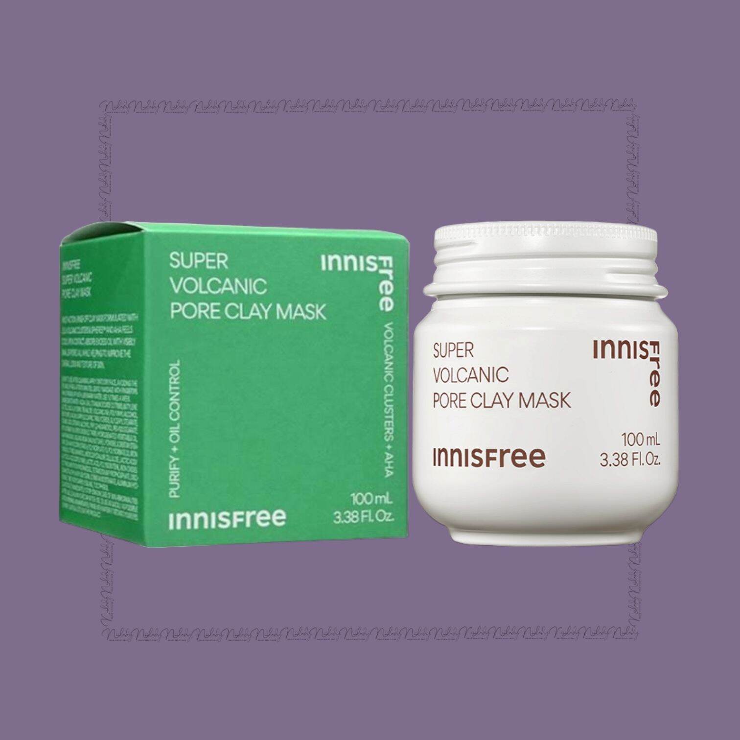 Mặt nạ Innisfree Jeju Volcanic Pore Clay Mask Mặt nạ đất sét