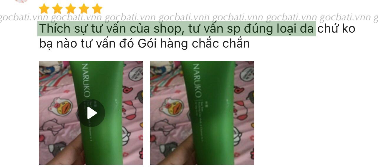 SỮA RỬA MẶT NARUKO