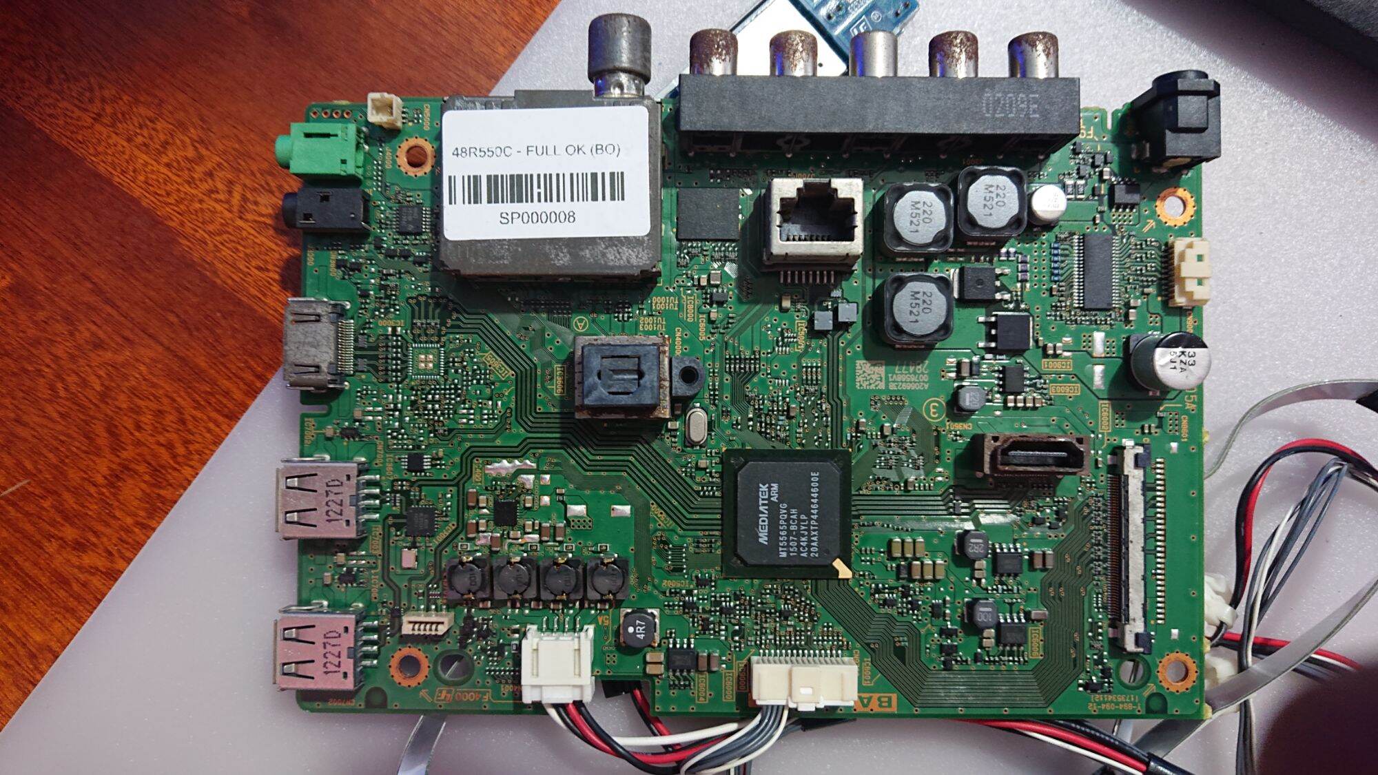 Bo khiển và wifi tv sony 48r550c