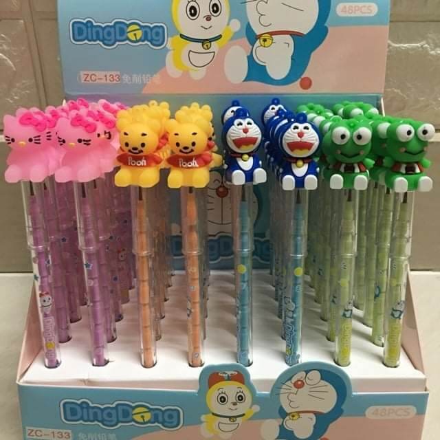 Bút chì hoạt hình doremon kitty siêu cute