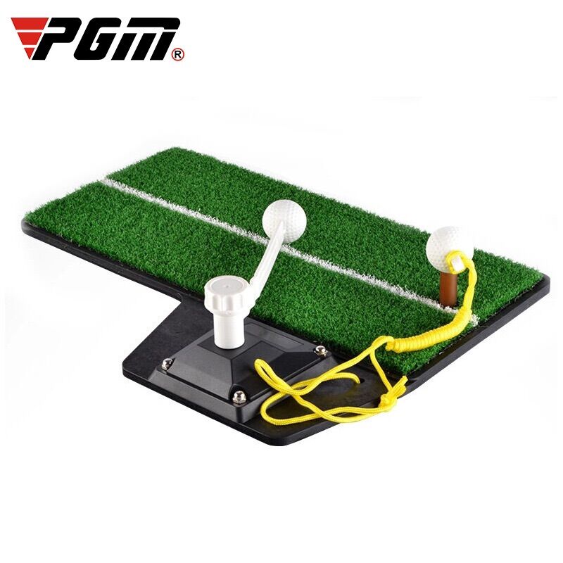 Thảm tập swing golf - thảm tập golf tại nhà PGM - tặng kèm 1 tee cao su + 2 bóng cao su