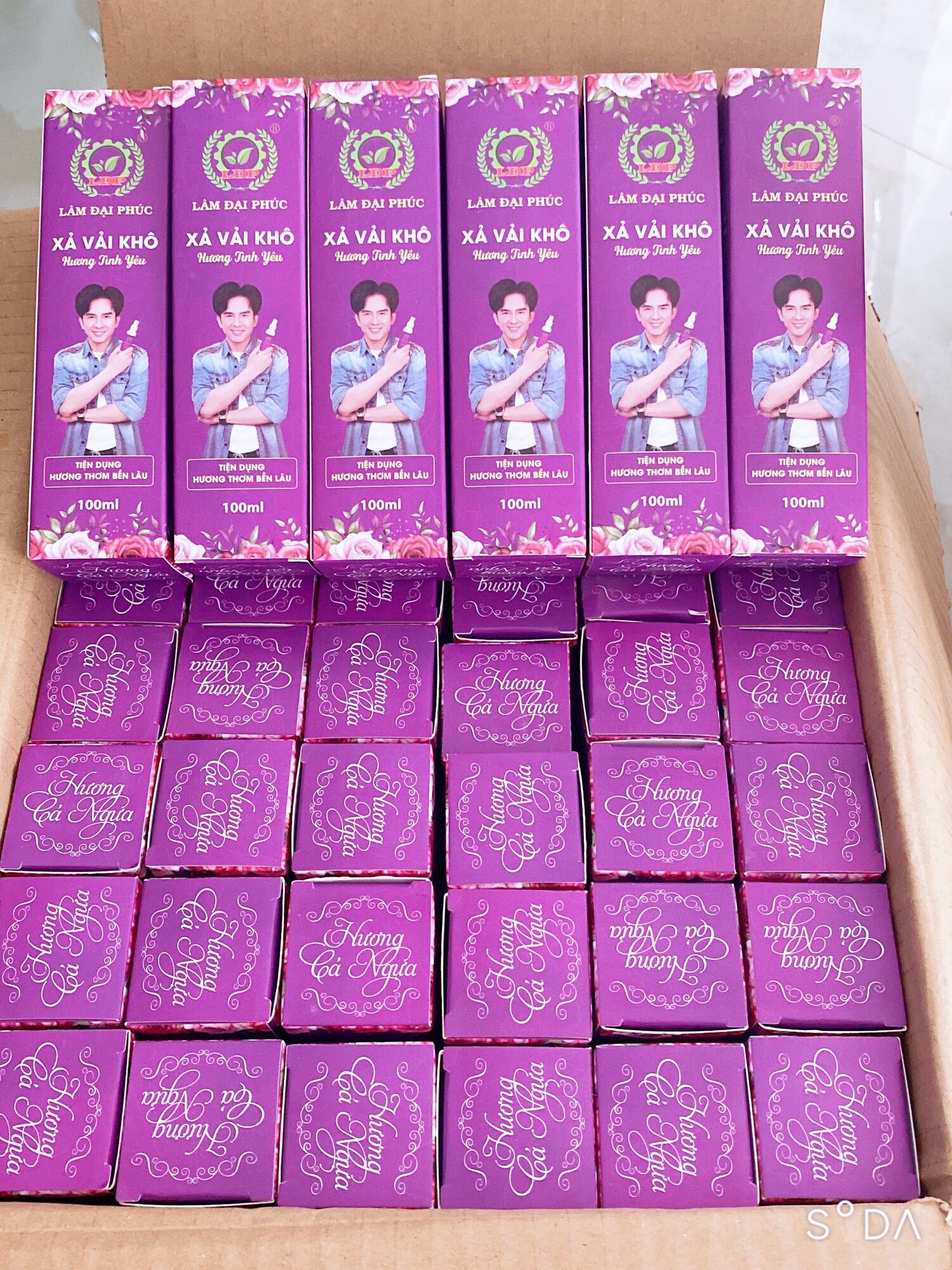 24 CHAI XẢ VẢI TÍM ( LÂM ĐẠI PHÚC )
