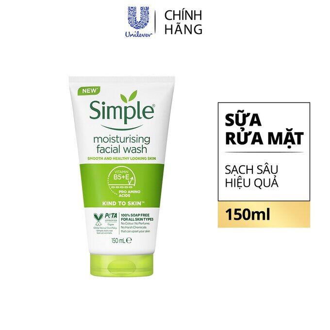 SỮA RỬA MẶT SIMPLE 150ml