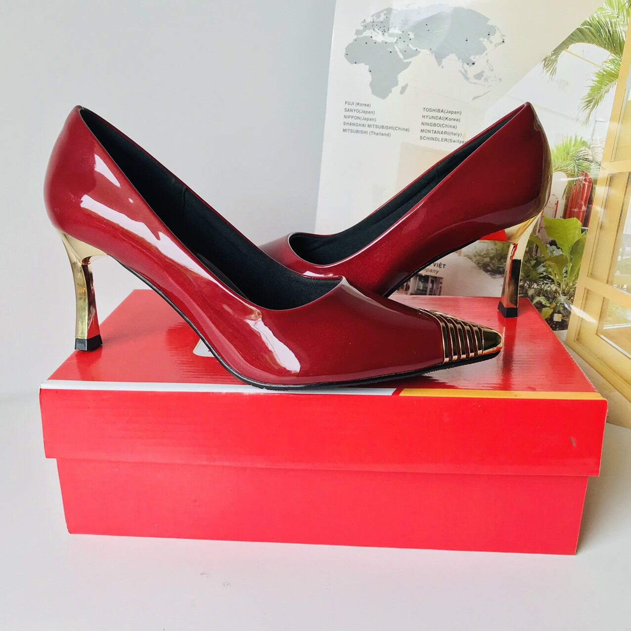 Giày cao gót  đi tiệc 7cm Rose RS137