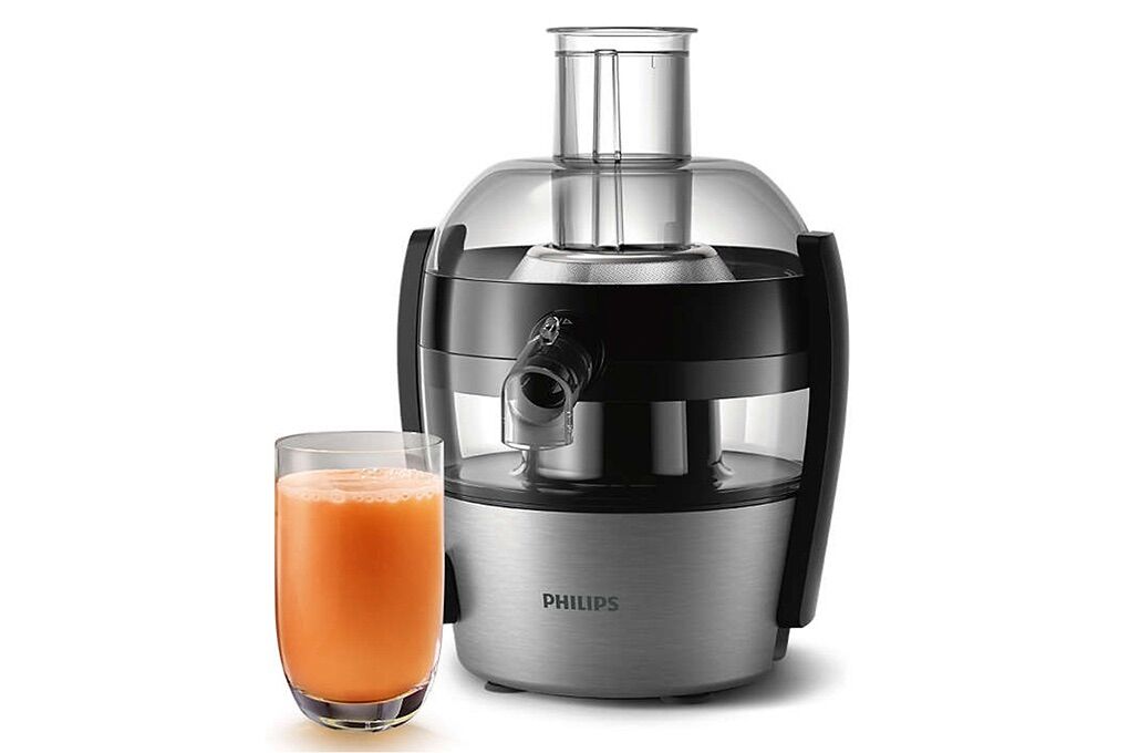 Máy ép trái cây Philips HR1836 0.5L (Đen) - Hàng nhập khẩu