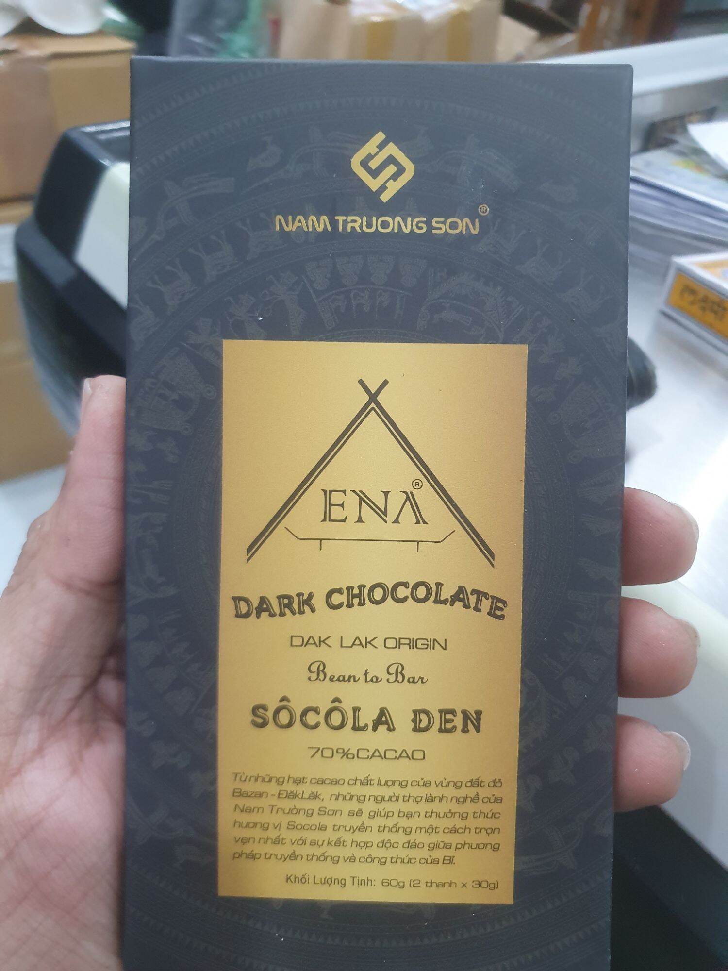 Dark Chocolate 60g Dak Lak origin