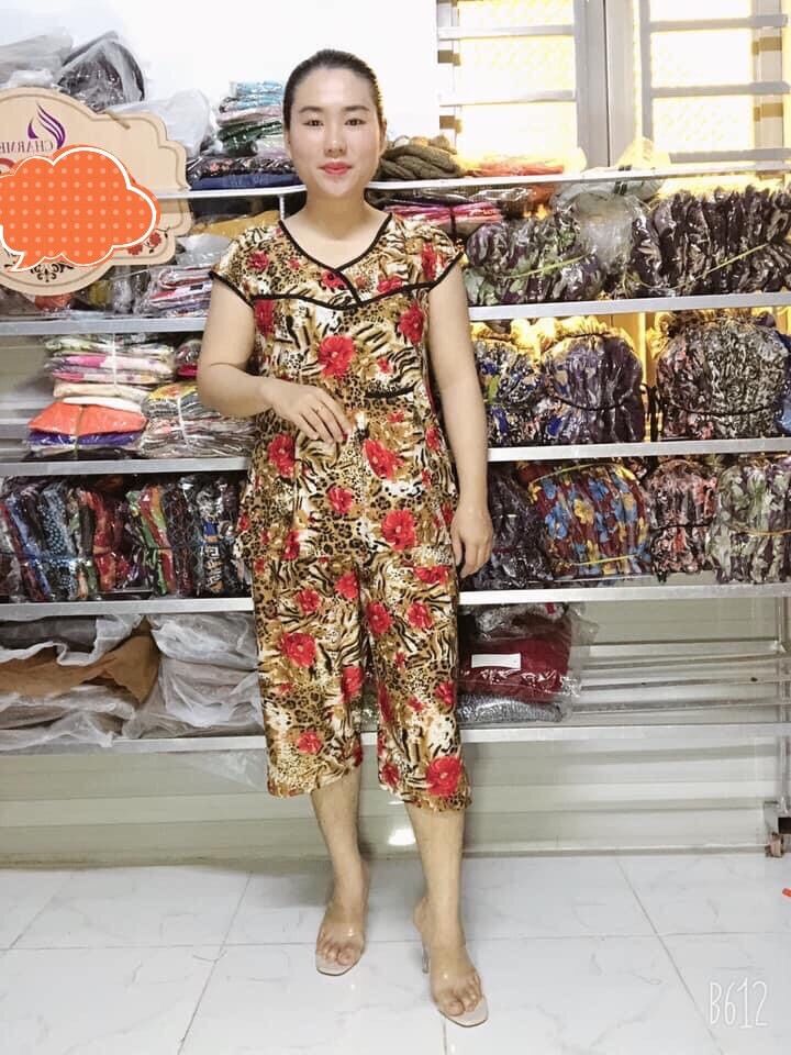 Bộ thun lạnh trung niên Đại cô ( size 65-85kg)