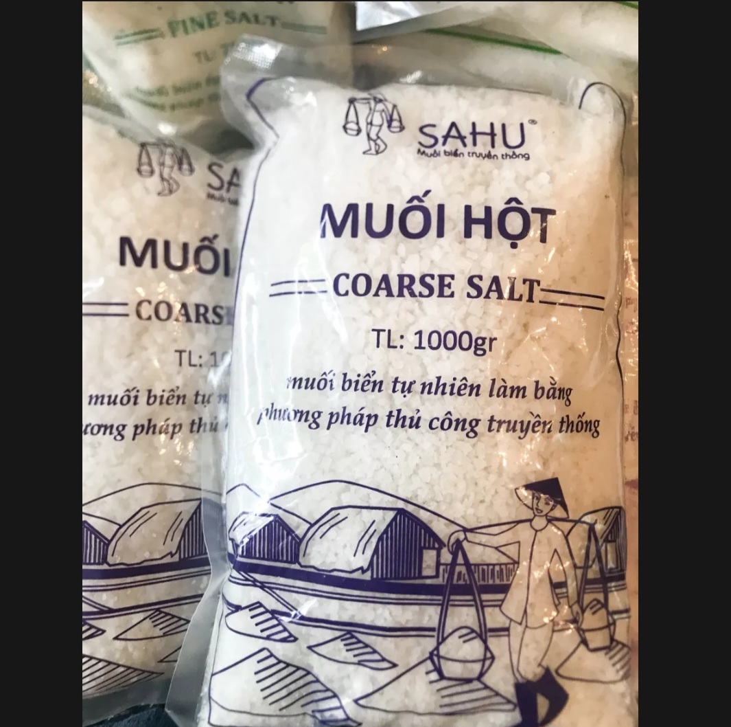 Muối hột sahu tự nhiên quảng ngãi
