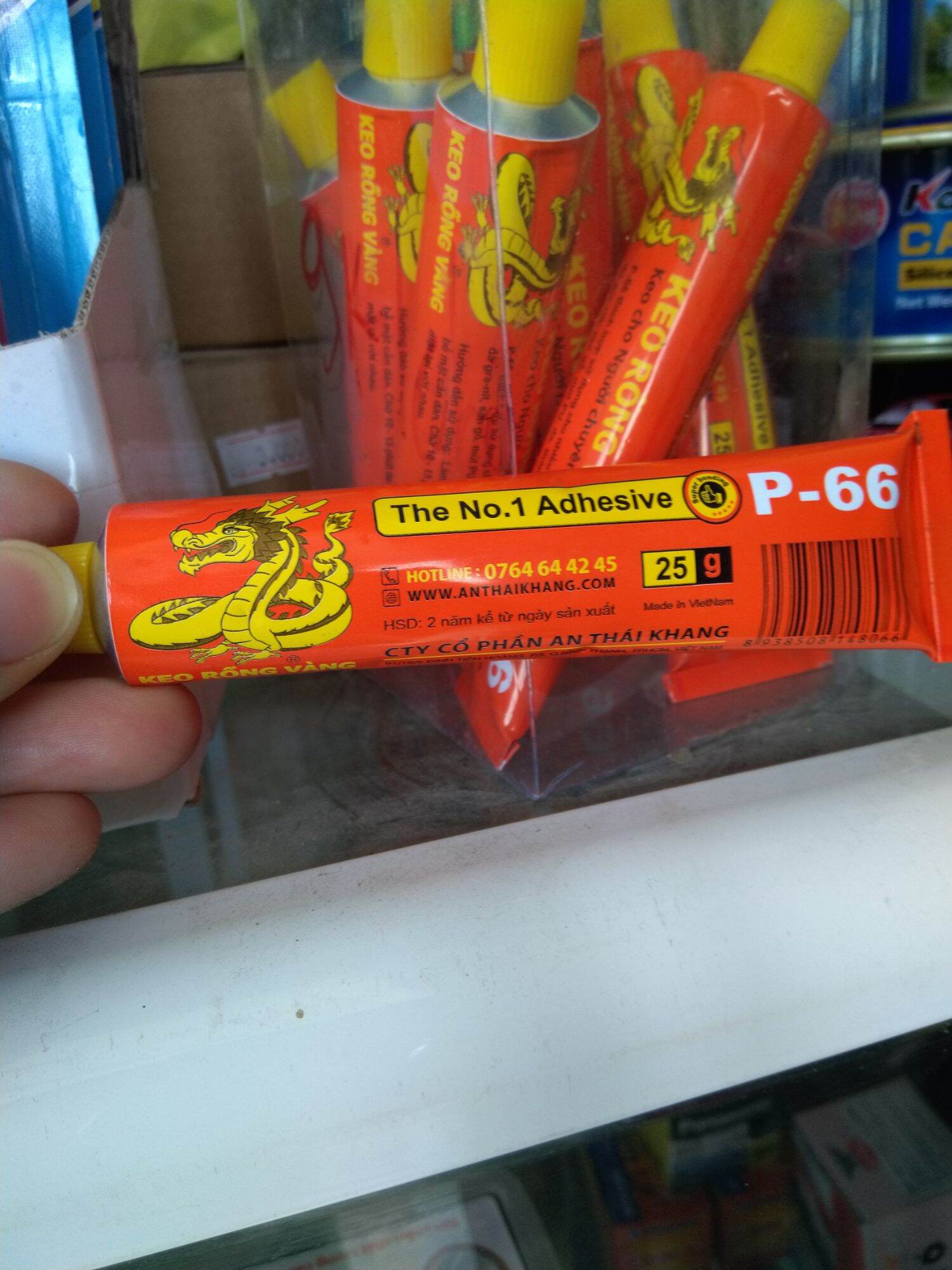 Keo rồng vàng tuyp 25g