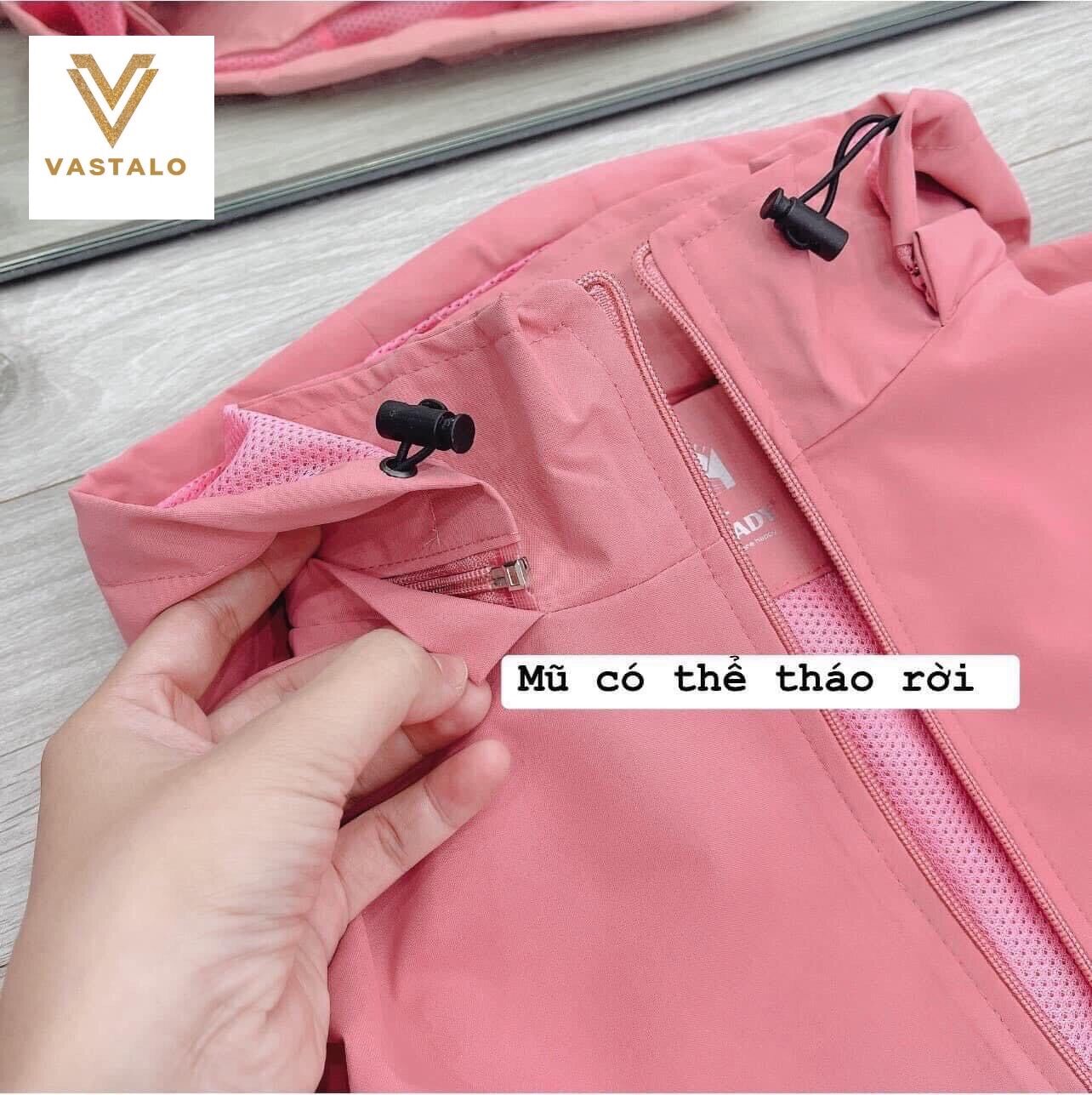 Áo gió nữ lót lưới chống thấm nước cao cấp