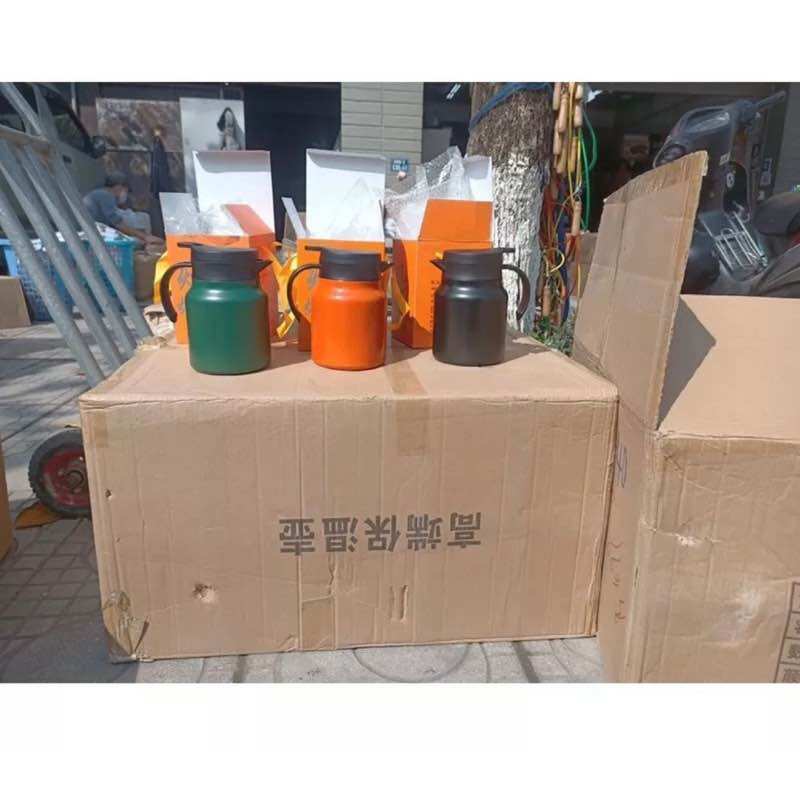 Bình pha trà giử nhiệt 1200ml chất liệu inox an toàn