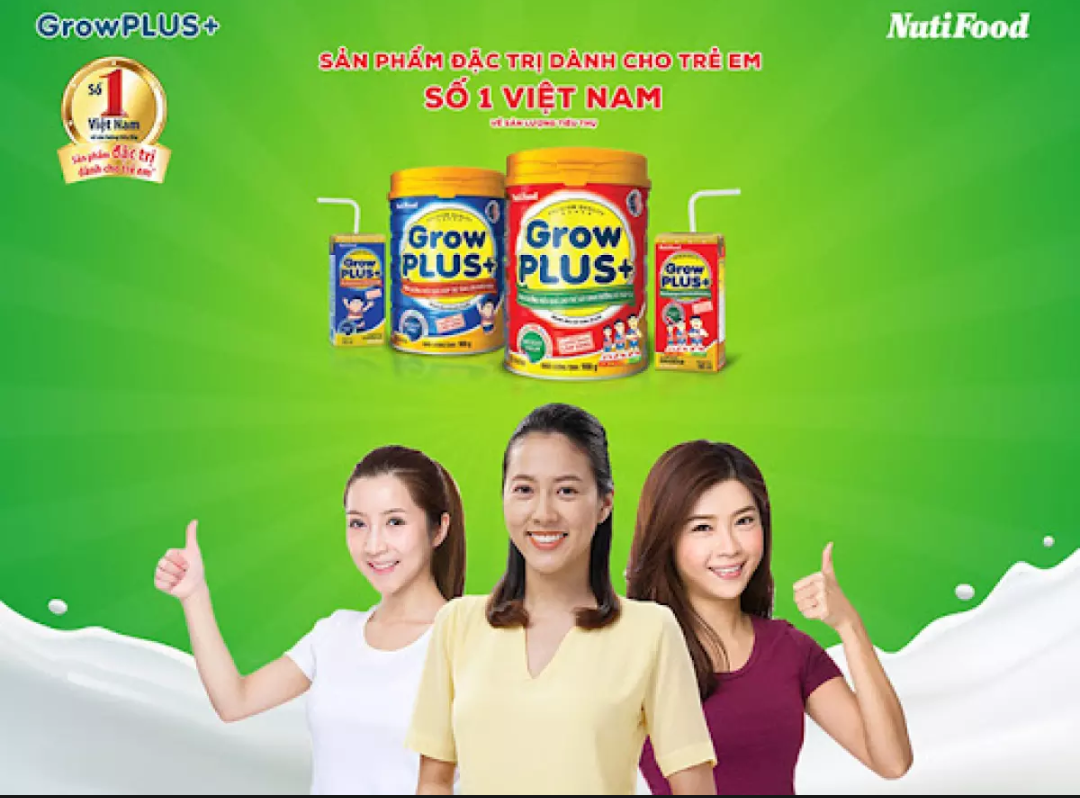 1 thùng 48 hộp Sữa grow plus đỏ pha sẵn 180 ml