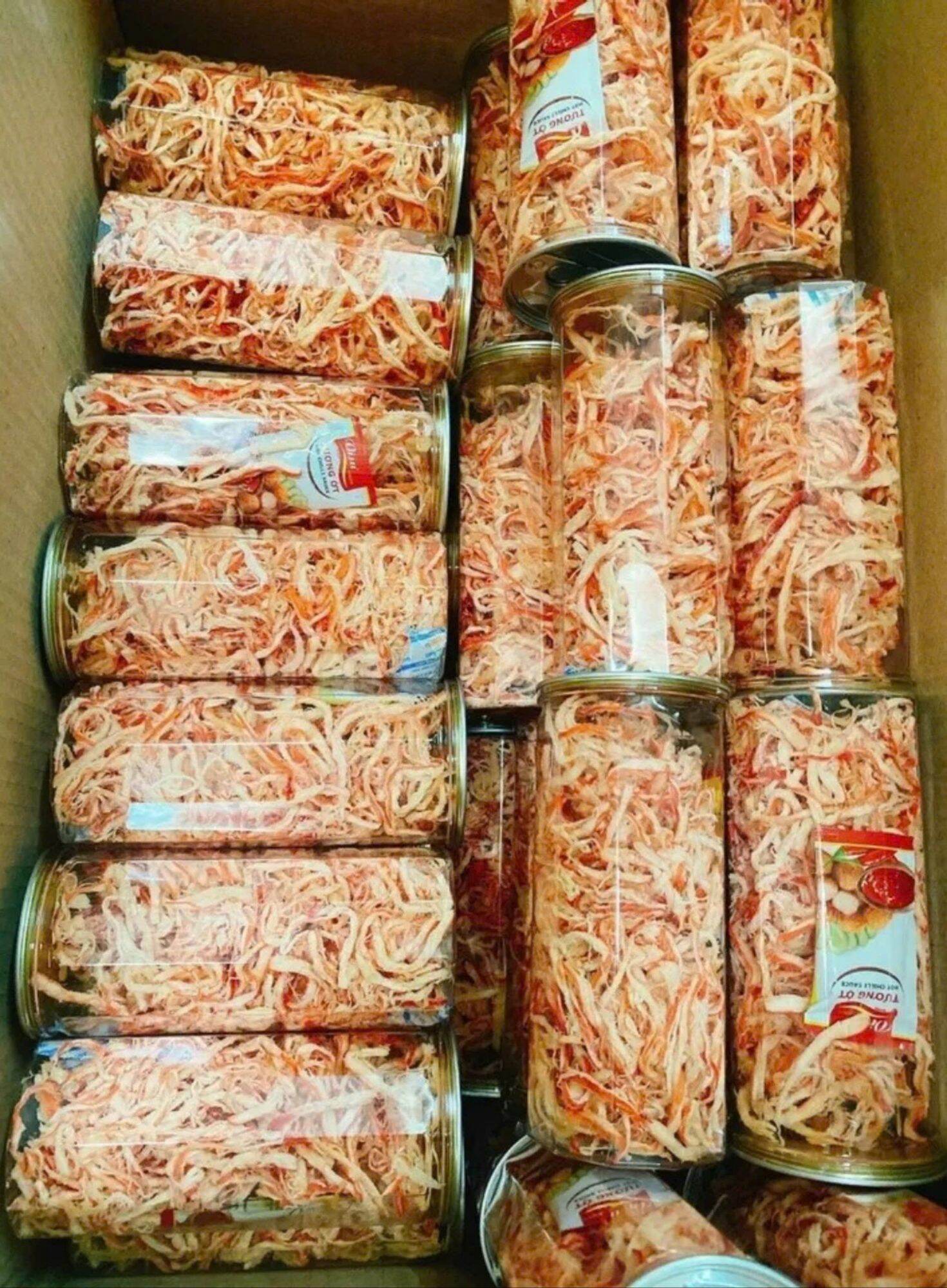 [HCM]Khô Mực Hấp Nước Dừa 250gr
