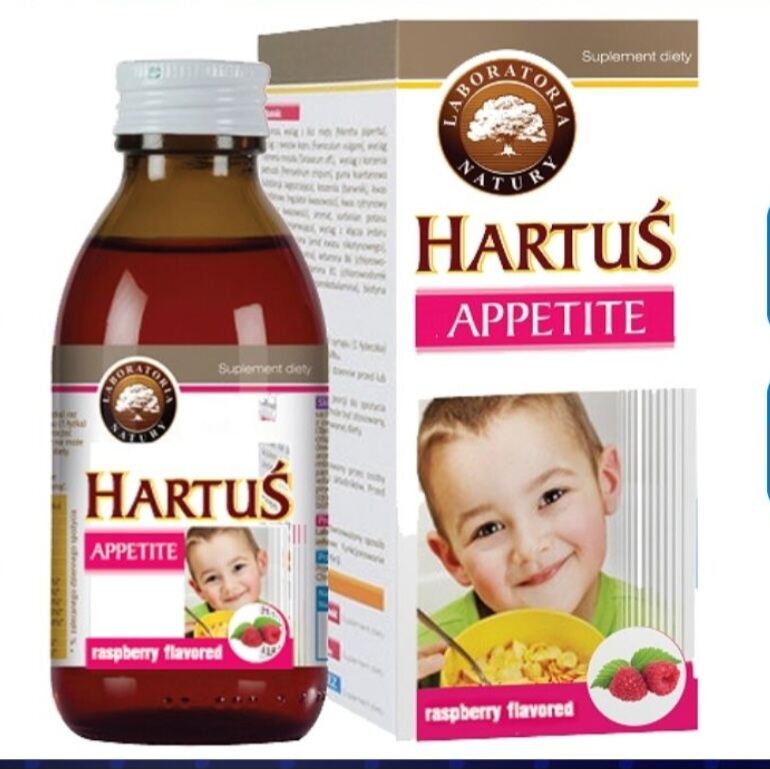 siro ăn ngon cho bé Hartus Appetite,cải thiện chứng biếng ăn của trẻ