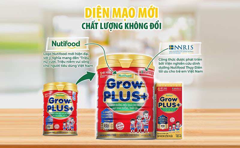 Sữa GrowPLUS+ Đỏ 900g (từ 1 tuổi)