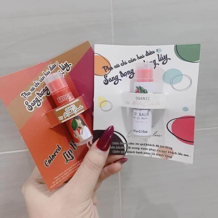 Son dưỡng không màu Mochi