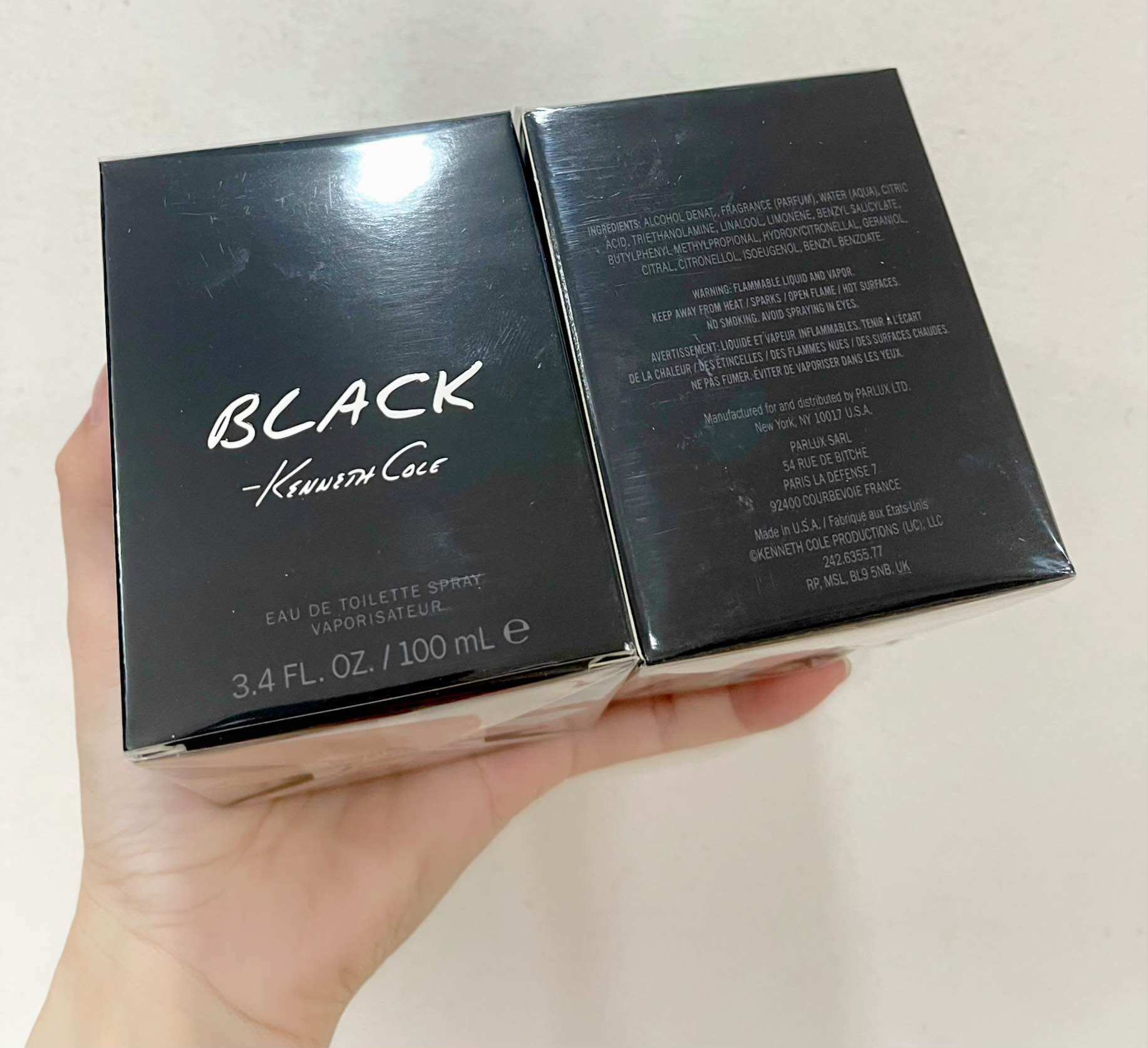 Nước hoa nam Kenneth Cole Black EDT 100ml