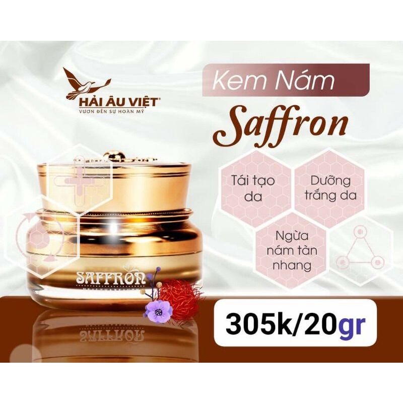 SỈ 5 HỘP KEM NÁM SAFFRON 20gr