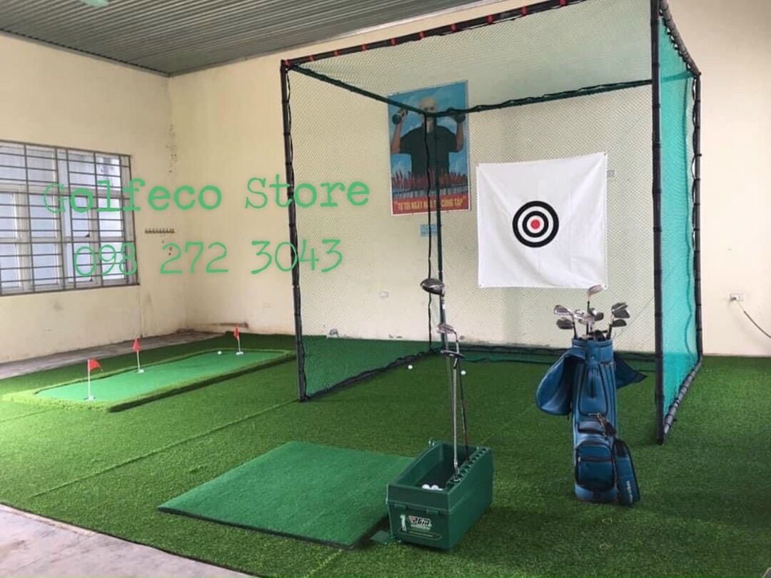THẢM TẬP GOLF SWING KÍCH THƯỚC 1,2x1,2m (KÈM 3 BÓNG)
